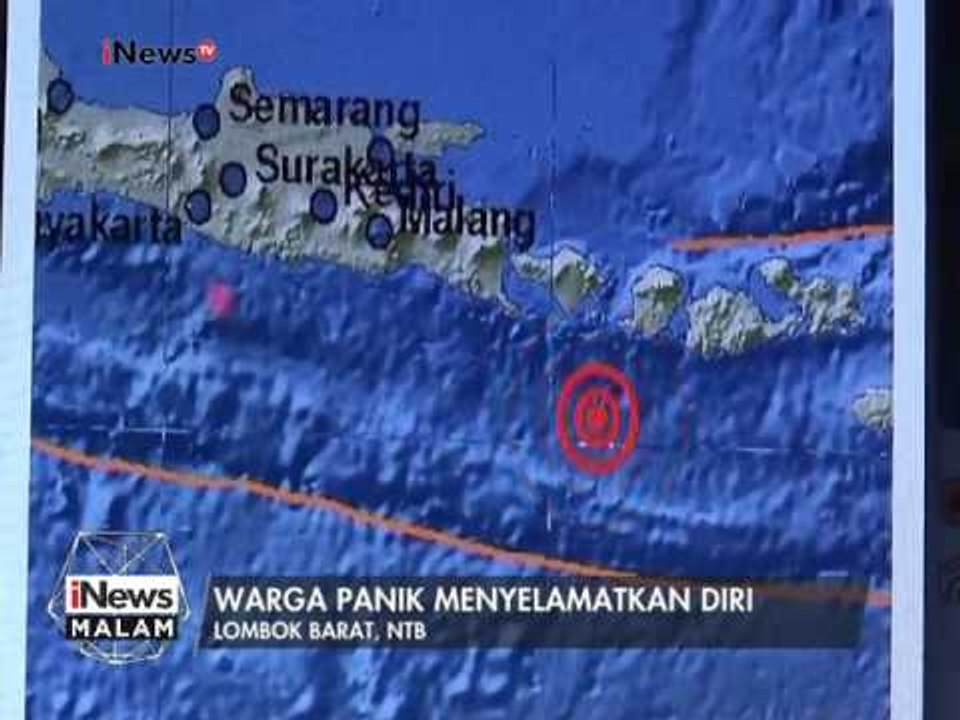 Gempa 5,2 SR di Selatan Pulau Bali, Warga panik menyelamatkan diri - iNews Malam 12/02