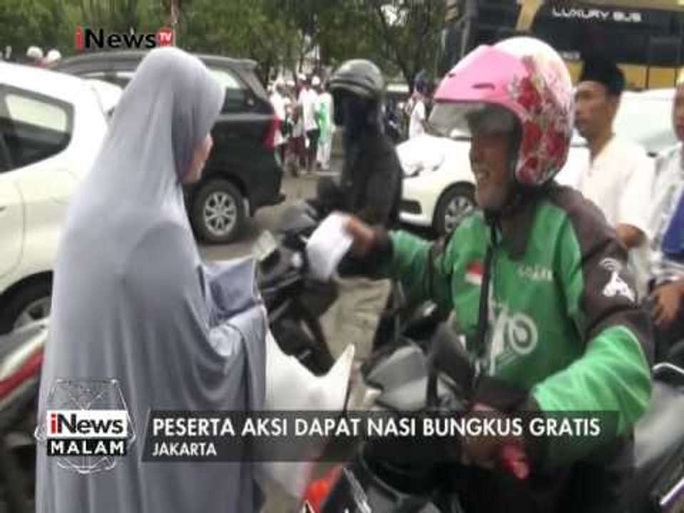 4000 nasi bungkus disiapkan, peserta aksi damai 112 dapat nasi bungkus gratis - iNews Malam 11/02