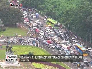 Usai aksi 112, kemacetan terjadi di beberapa jalan Ibukota - iNews Petang 11/02