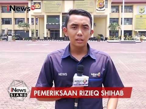 Laporan Terbaru Terkait Pemeriksaan Rizieq Shihab di Polda Jabar - iNews Siang 13/02