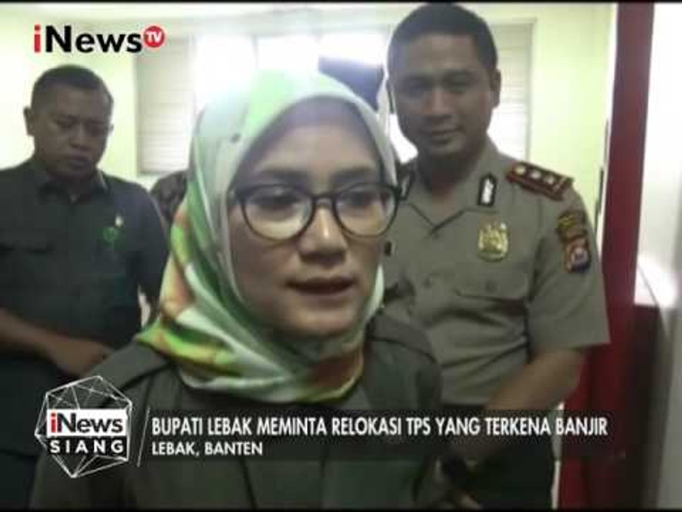 Bupati Lebak, Banten Meminta Relokasi TPS yang Terkena Banjir - iNews Siang 13/02