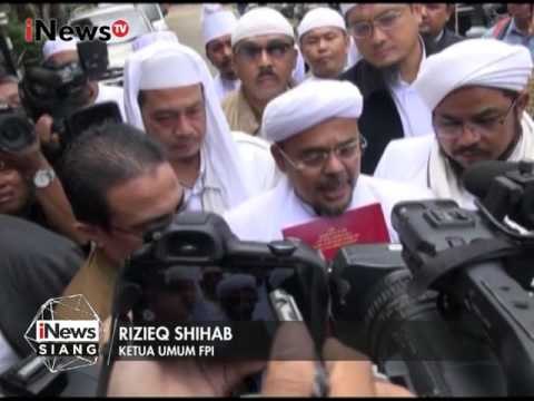 Jalani Pemeriksaan, Rizieq Shihab Tiba Pukul 9 Pagi di Polda Jabar - iNews Siang 13/02