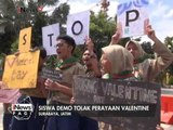 Puluhan siswa di Surabaya demo tolak perayaan hari Valentine - iNews Pagi 14/02