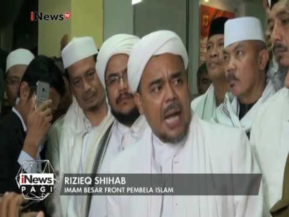 Rizieq Shihab diperiksa terkait penghinaan Lambang Negara - iNews Pagi 14/02
