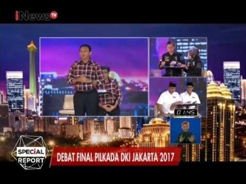 Ahok : Kami akan menjadikan DKI Provinsi dengan UU penyandang Disabilitas - Debat Pilkada DKI III