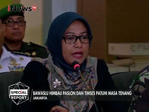 Banwaslu Himbau Paslon & Timses Patuhi Masa Tenang - Special Report 14/02