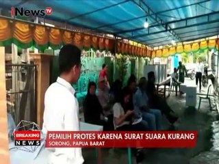 Kekurangan Surat Suara, Beberapa TPS di Sorong Menunda Pemilihan - Breaking News 15/02