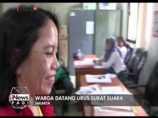 Warga mendatangi Kelurahan untuk mengurus Surat Suara - iNews Pagi 15/02