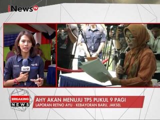 AHY Akan Menuju TPS Pada Pukul 09 Pagi - Breaking News 15/02