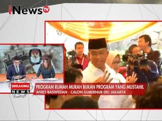 Anies B : Warga Jakarta tertarik dengan program kami - Breaking News 15/02