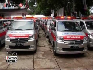 Descargar video: HT Melepas 37 Ambulans Perindo Tahap 4 ke DPW, DPD & DPC - iNews Siang 16/02