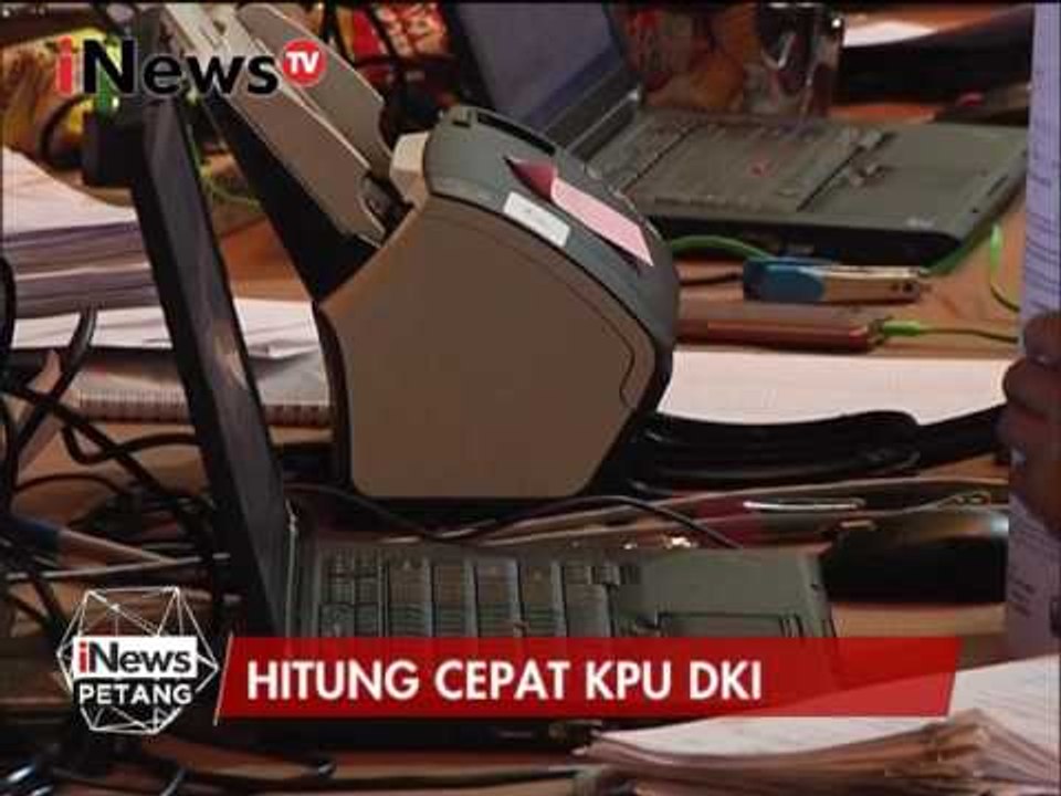 Hitung cepat KPU DKI - iNews Petang 16/02