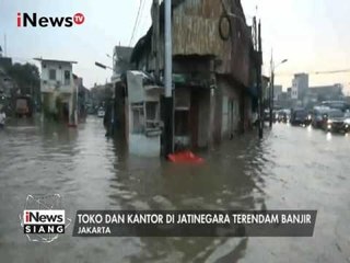 Jakarta Masih Banjir, Pertokoan & Perkantoran di Jatinegara tutup Karena Banjir - iNews Siang 16/02
