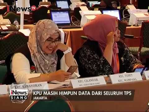 KPU Gelar Penghitungan Cepat Sementara, Paslon Nomer 3 Unggul - iNews Siang 16/02