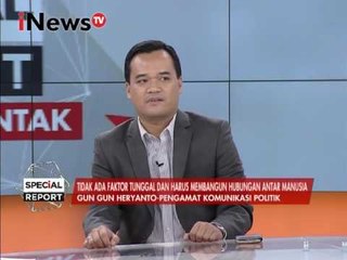 Download Video: Tidak ada faktor tunggal dan harus membangun hubungan antar manusia - Special Report 15/02