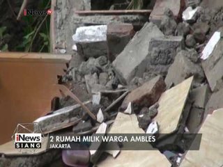 2 rumah di Berland Matraman ambles - iNews Siang 18/02