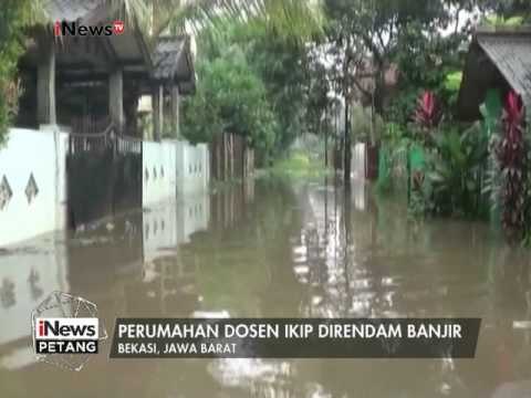 Perumahan Dosen IKIP di Bekasi terendam banjir - iNews Petang 19/02