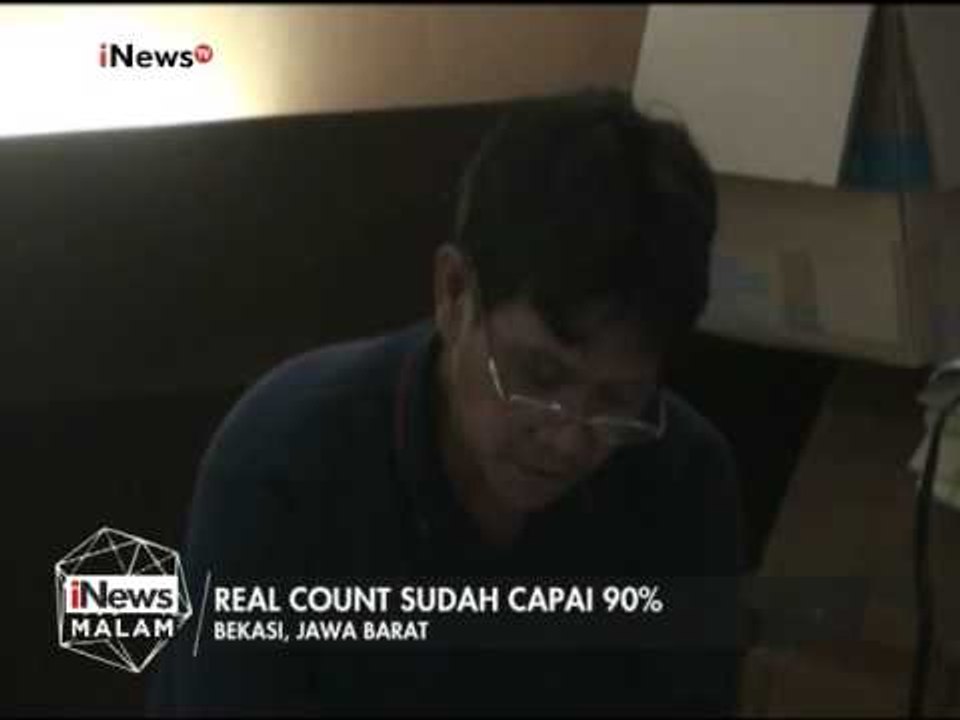 KPUD Bekasi : Real Count sudah capai 90% - iNews Malam 19/02