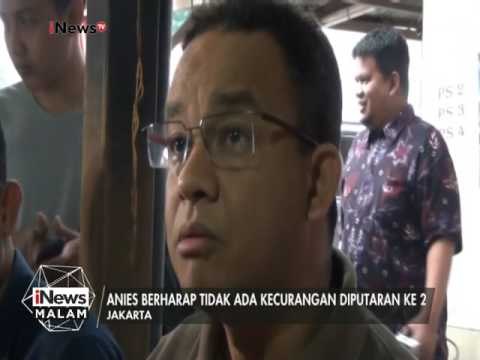 Anies jajan di pinggir jalan Kemayoran & berharap tidak ada kecurangan Pilkada - iNews Malam 19/02