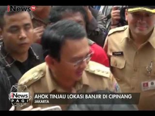 Ahok Tinjau Lokasi Banjir di Cipinang Melayu, Jaktim - iNews Pagi 21/02