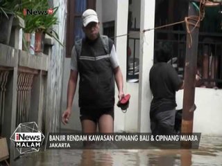 Banjir rendam kawasan Cipinang Bali & Cipinang Muara - iNews Malam 20/02