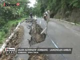 Hujan Terus Menerus, Jalan Alternatif Jombang - Lamongan Ambles - iNews Siang 21/02