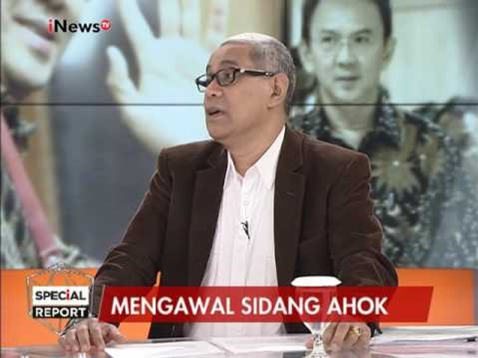 Nicholay Aprilindo : 4 saksi yang dilaporkan Ahok merupakan sifat Paranoid - Special Report 21/02
