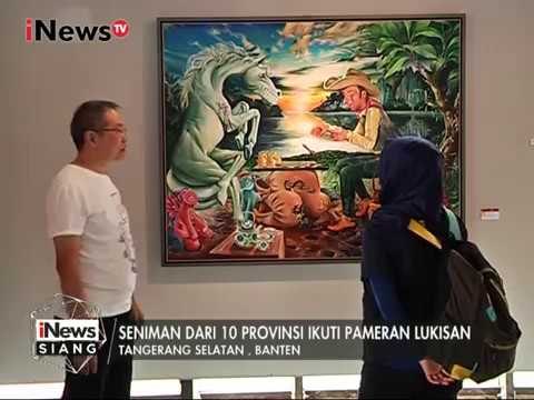 Pameran Lukisan & Seni Patung Karya Seniman 10 Provinsi di Indonesia - iNews Siang 22/02