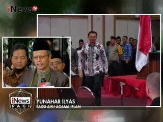 Yunahar Ilyas : Ahok Sudah Menistakan Surat Al Maida ayat 51 & Ulama - iNews Pagi 22/02