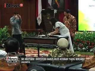 Menkeu Sri Mulyani Membela Menteri ESDM Terkait Freeport - iNews Malam 22/02