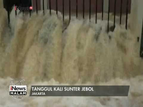 Tanggul Kali Sunter jebol, banjir rendam komplek Cipinang Indah - iNews Malam 21/02