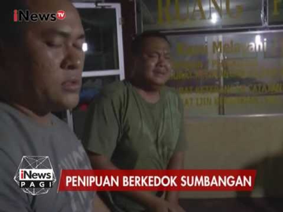 Tertangkap Menipu Dengan Berkedok Sumbangan, Seorang Pria Menangis Takut di BUI - iNews Pagi 22/02