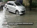 Underpass Kemayoran terendam banjir, tidak bisa dilalui semua jenis kendaraan - Special Report 22/02