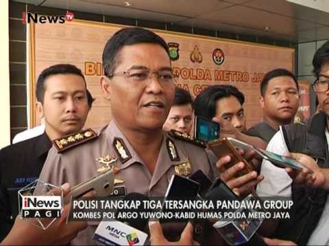 Penyidik Polda Metro Jaya tangkap 3 tersangka kasus koperasi Pandawa Group - iNews Pagi 24/02