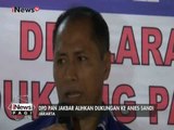 DPD PAN Jakbar nyatakan dukungan pada Anies-Sandi - iNews Pagi 24/02