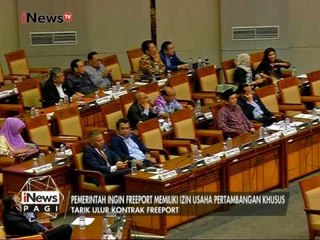 DPR RI dukung pemerintah dalam menyikapi PT Freeport - iNews Pagi 24/02