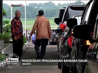 Pengecekan pengamanan Bandara Halim, pengecekan tertutup bagi Media - iNews Petang 25/02