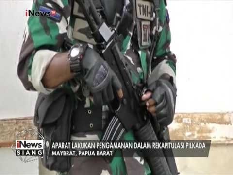 890 Personel gabungan amankan Rekapitulasi di Maybrat Papua - iNews Siang 26/02