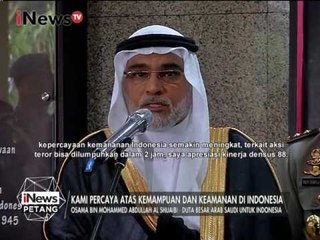 Duta Besar Arab Saudi Untuk Indonesia Datangi Mabes Polri Terkait Pengamanan - iNews Petang 27/02