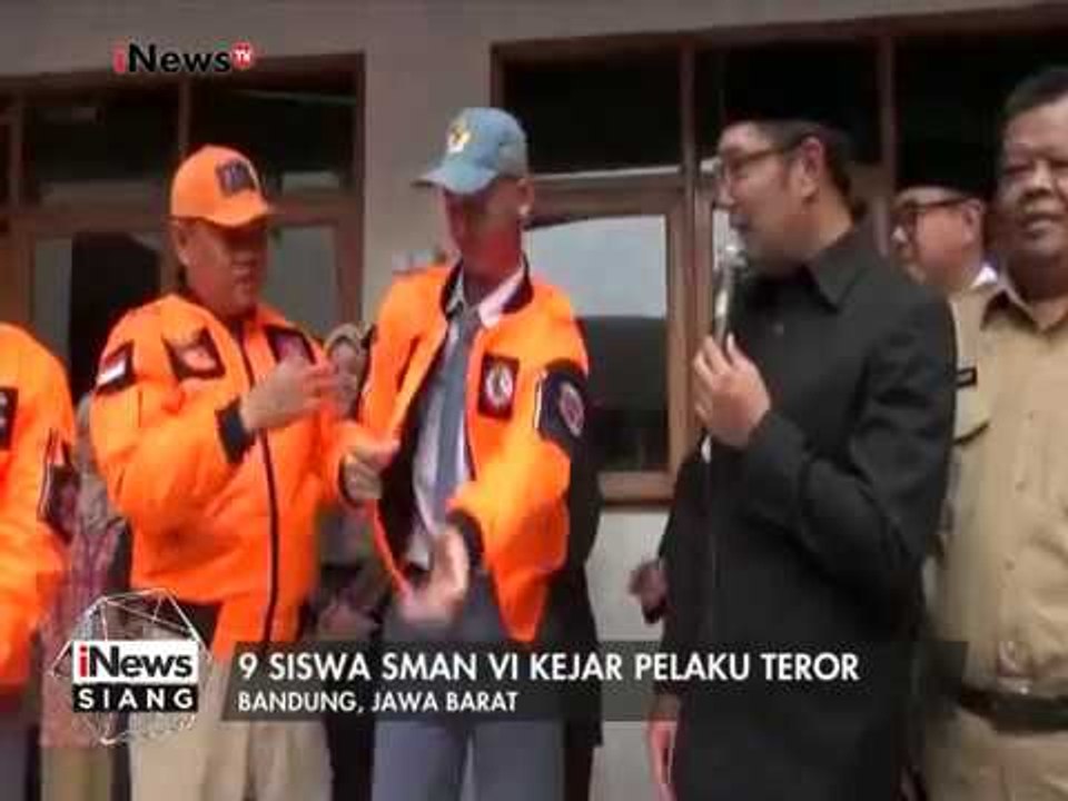 Walikota Ridwan Kamil apresiasi aksi Heroik siswa SMAN VI - iNews Siang 28/02