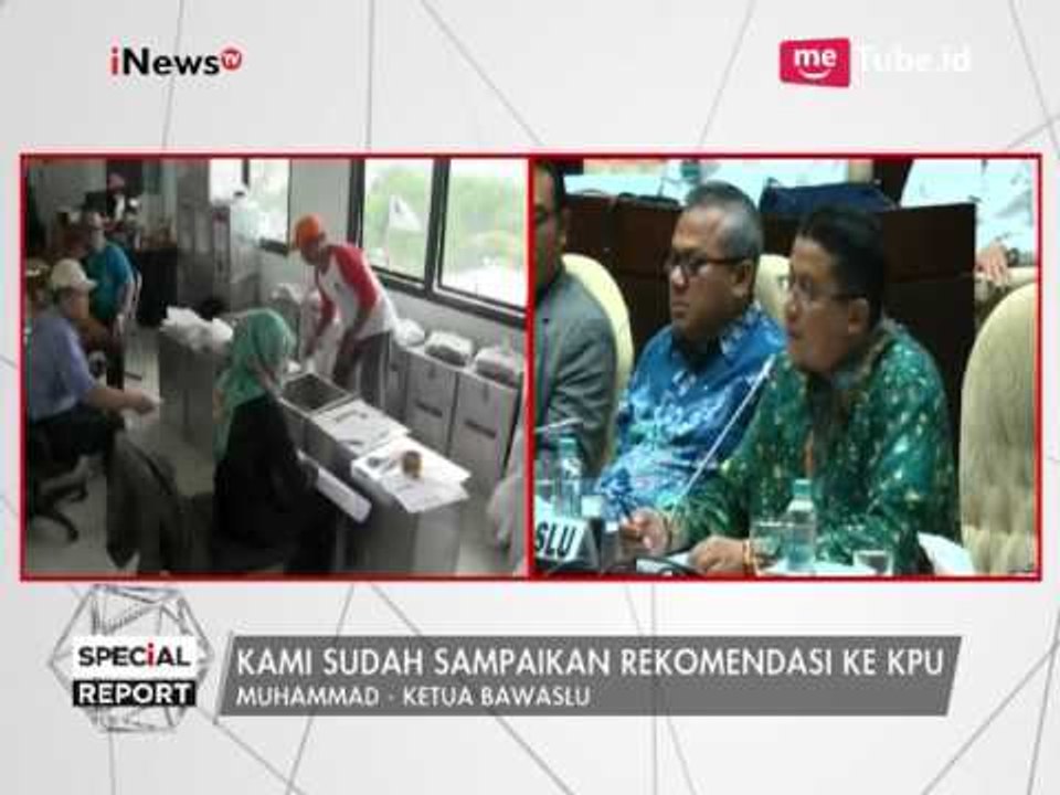 Ketua Bawaslu : Kami Sudah Sampaikan Rekomendasi ke KPU - Special Report 21/03
