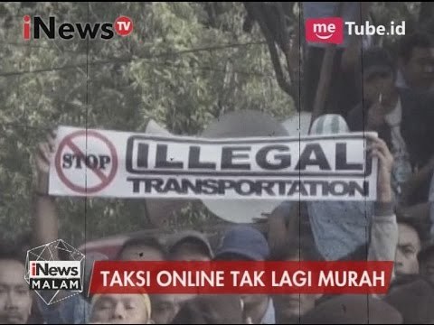 Pengguna taksi online tidak lagi merasakan tarif murah - iNews Malam 20/03