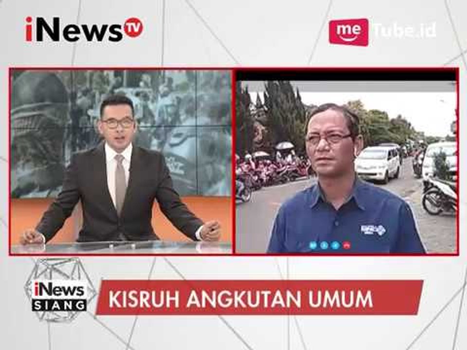 Live Report : Furqon M, Kisruh angkutan umum - iNews Siang 21/03