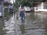 Luapan air anak Sungai Krukut rendam jln. Kemang - iNews Malam 01/03