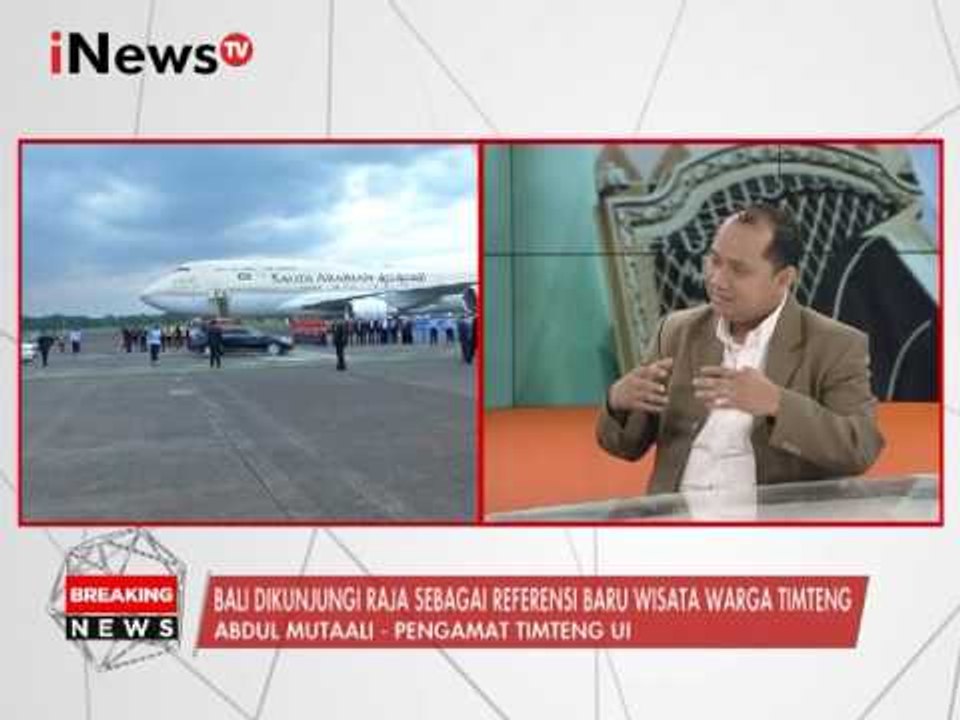 Abdul : Bali Dikunjungi Raja Sebagai Referensi Baru Wisata Timteng - iNews Breaking News 01/03