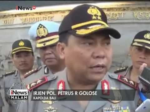 Polda Bali kerahkan 1.100 Personil pengamanan - iNews Malam 01/03