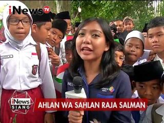 Siswa sudah padati kawasan Istana bogor sejak pagi - iNews Siang  01/03
