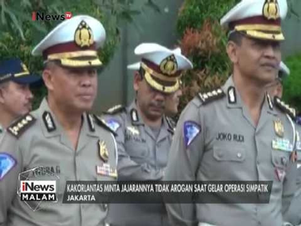 Korlantas gelar Operasi Simpatik mulai 1-21 Maret 2017 - iNews Malam 01/03