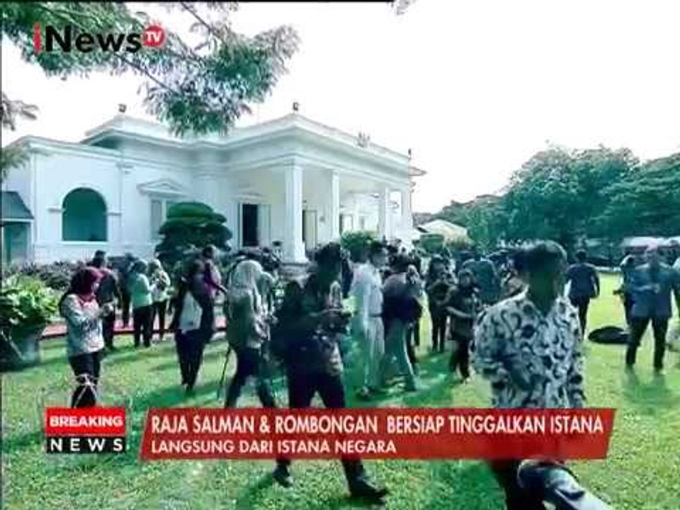 Presiden Jokowi & Raja Salman Menanam Pohon Ulin di Istana Negara - iNews Breaking News 02/03