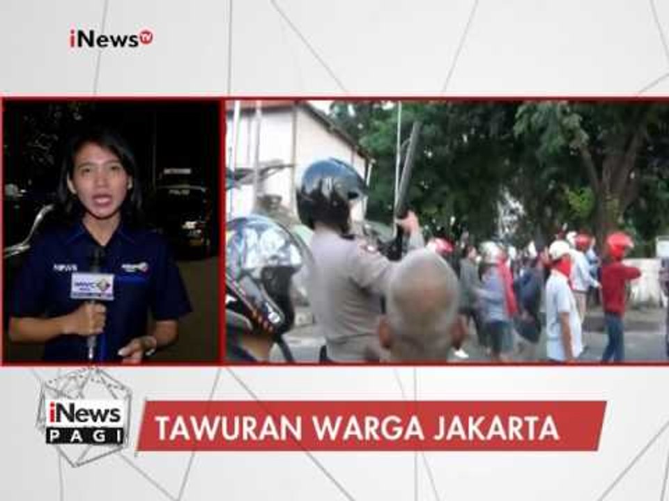 Situasi Terkini Lokasi Tawuran Warga Manggarai & Menteng - iNews Pagi 06/03